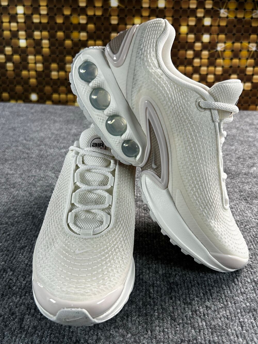 Nike Air Max DN Triple White Sneakers Women's US 7.5